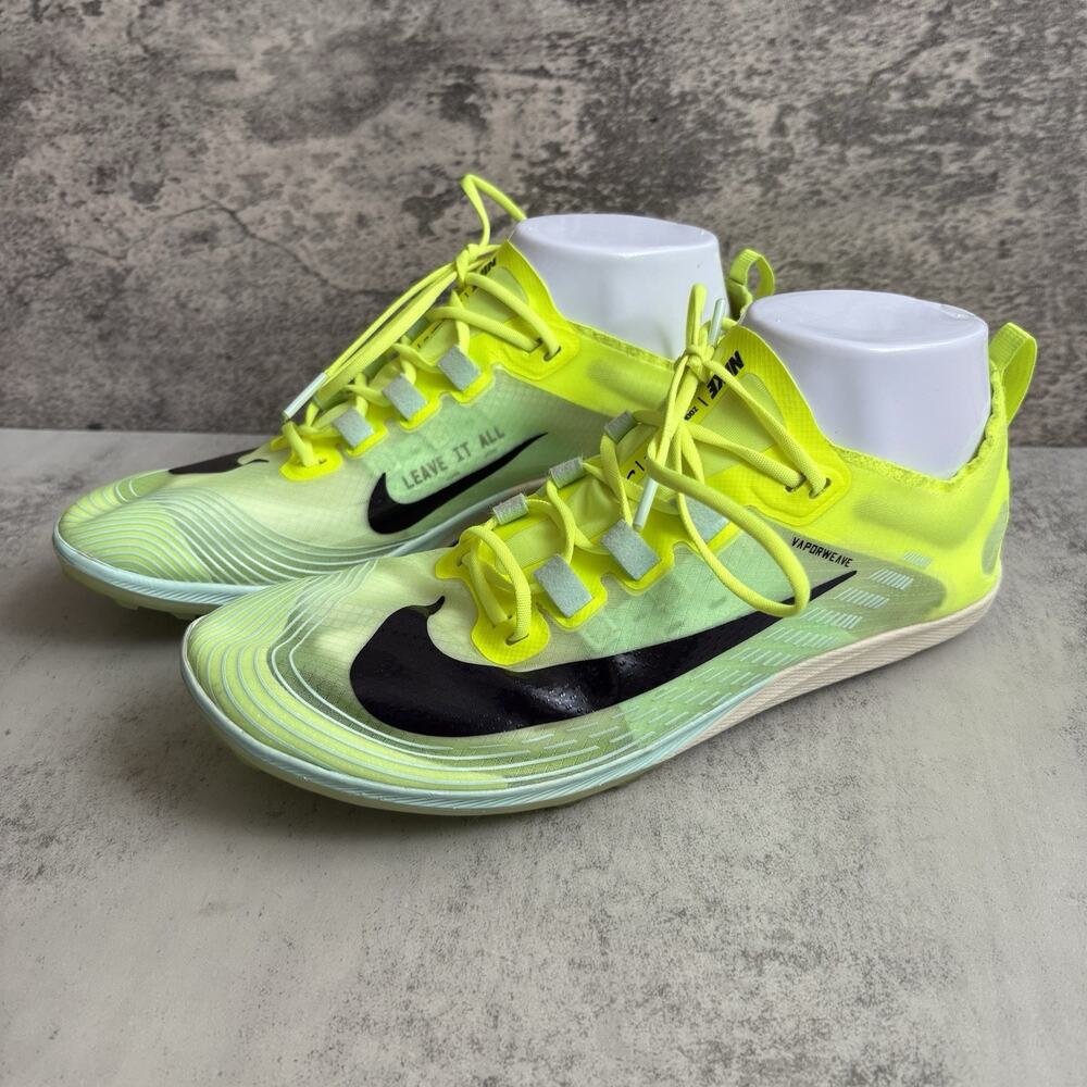 Nike Men’s Neon Yellow Zoom Running Shoes - Lightweight Performance